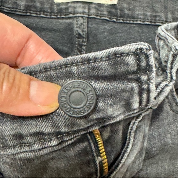 Levi’s 721 Women’s high rise skinny stretchy jeans in charcoal grey size 28 EuC - Picture 8 of 15